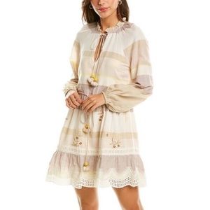 Hemant & Nandita Mana Embroidered Tassel Dress